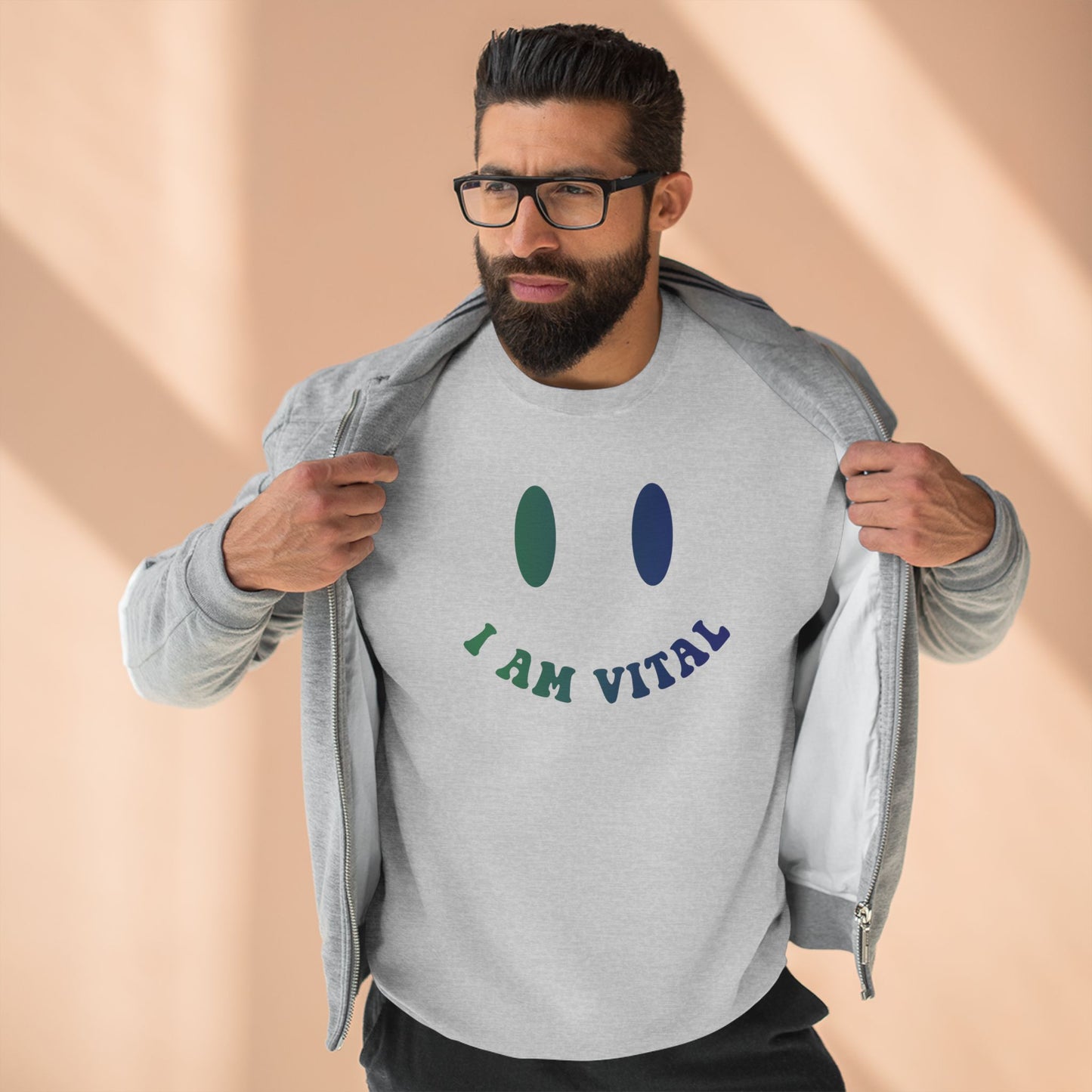 I Am Vital Unisex Crewneck Sweatshirt