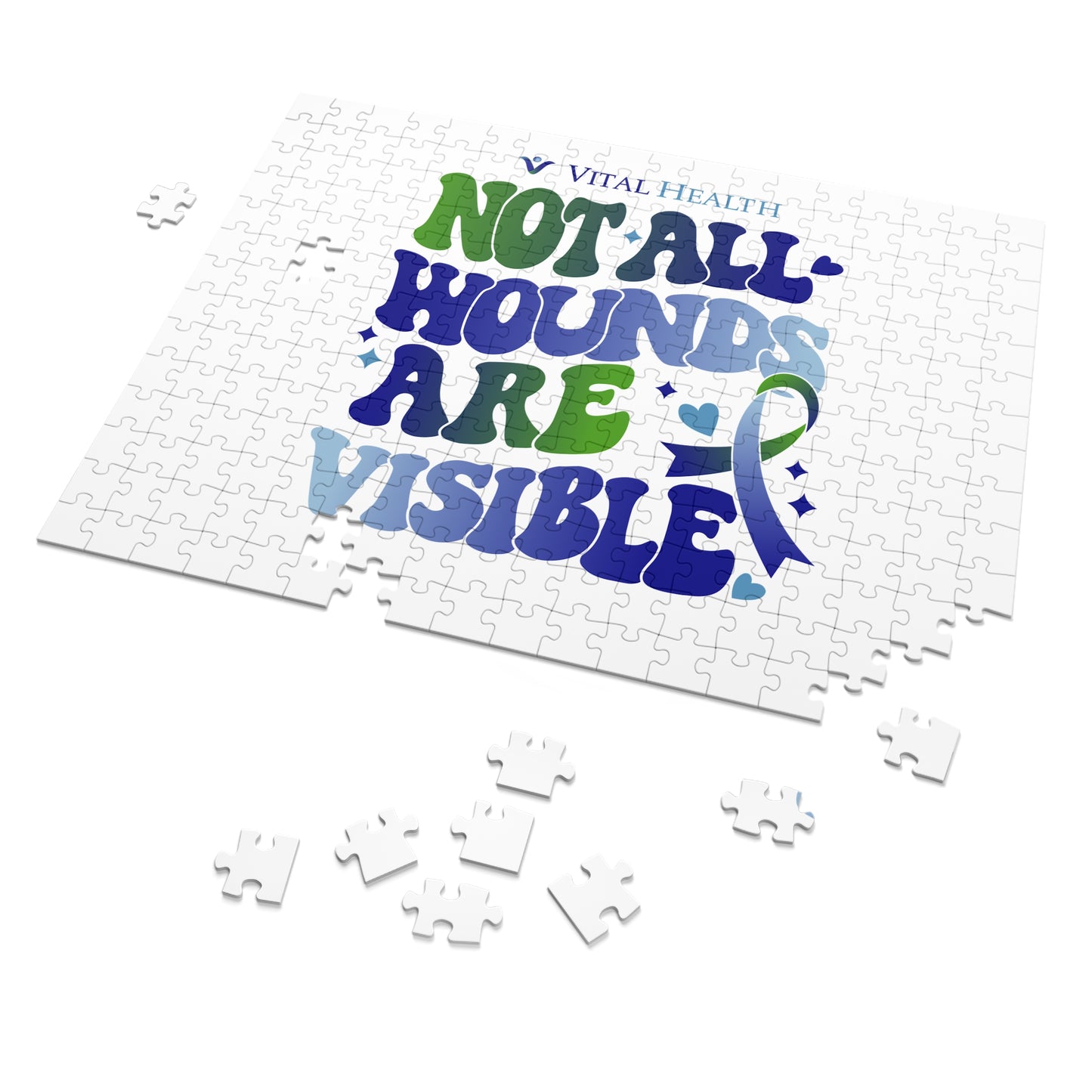 Jigsaw Puzzle with Tin