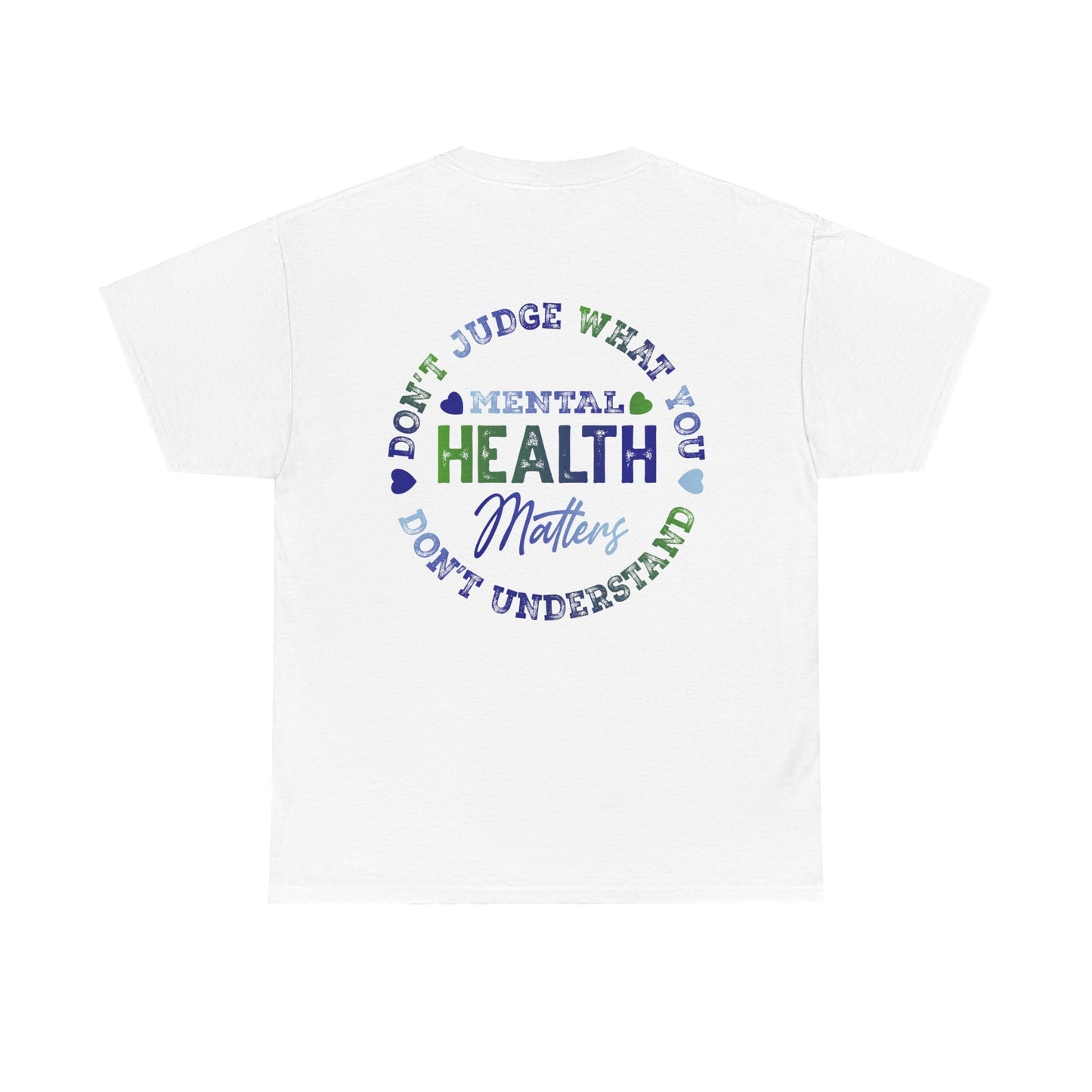 Don't Judge Heavy Cotton Tee Unisex