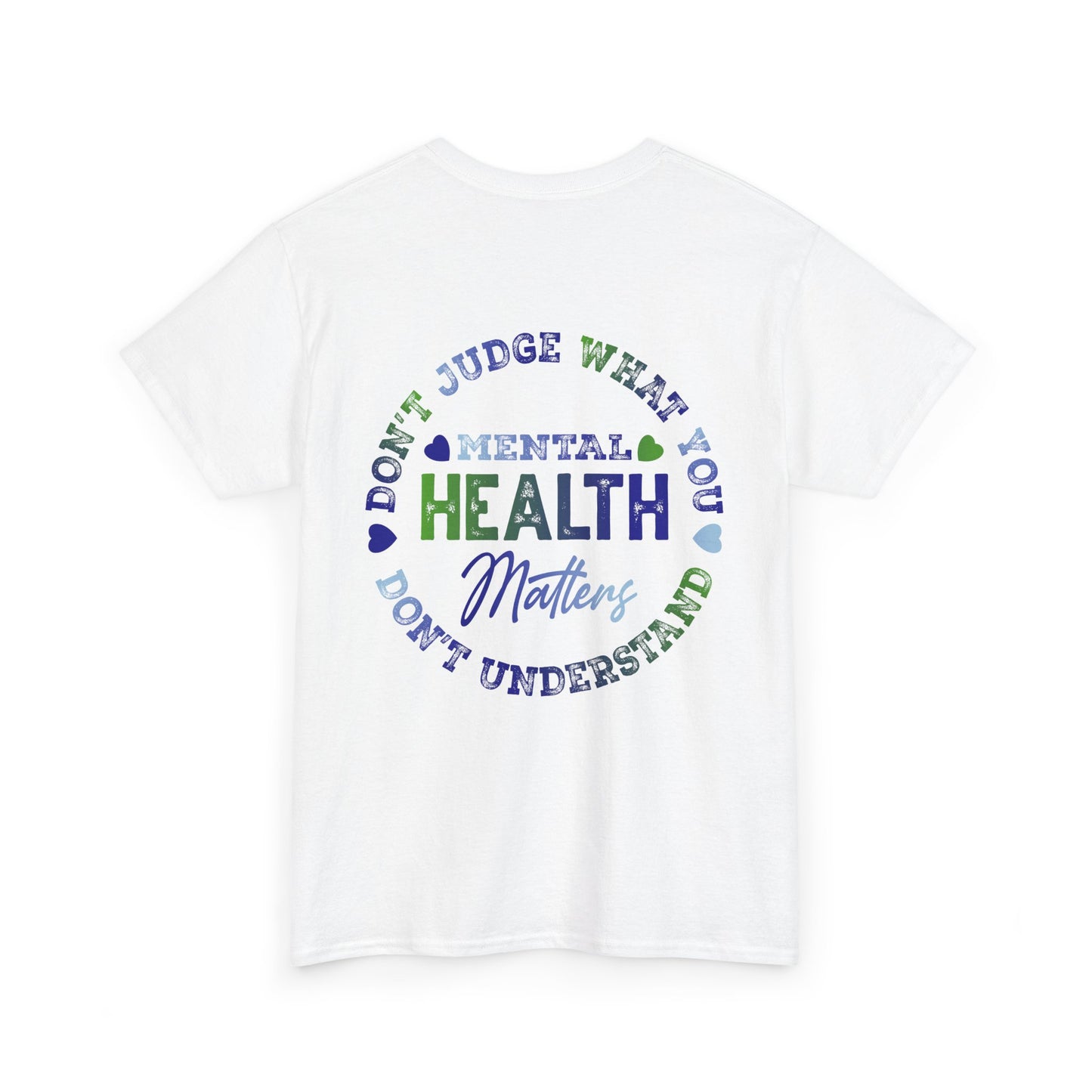 Don't Judge Heavy Cotton Tee Unisex